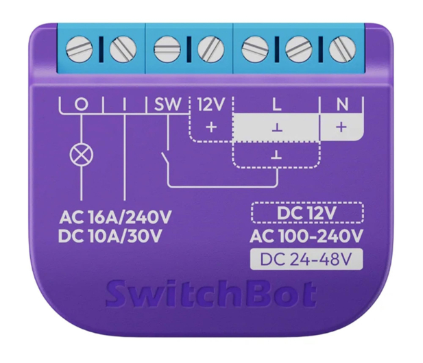 SwitchBot Inteligentny przełącznik Relay Switch 1 ze stykiem beznapięc - 1471635 - zdjęcie